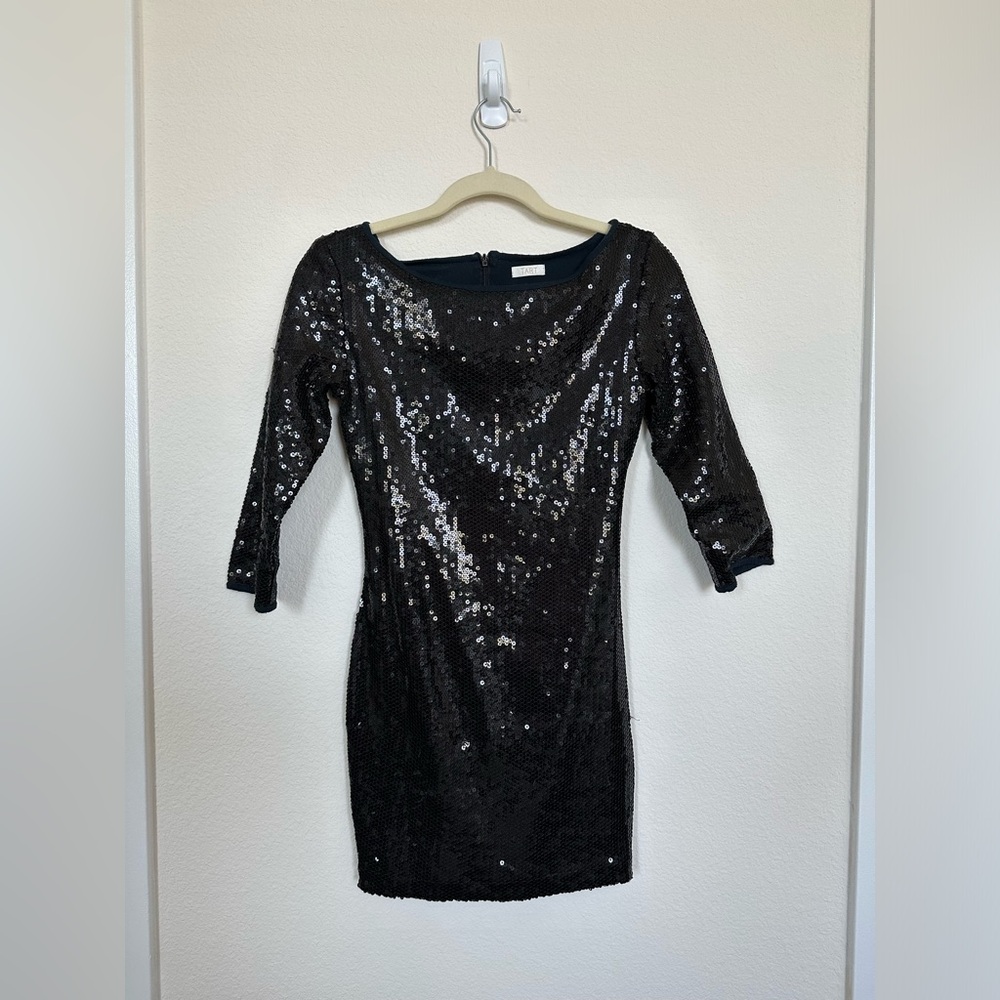 Tart | Mini Sequins Black Dress | Small